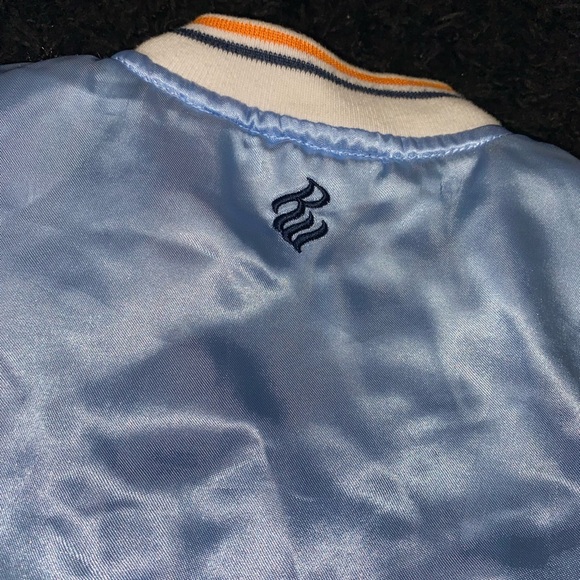 Rocawear Baby Blue Jacket with Orange Trim - Picture 6 of 6